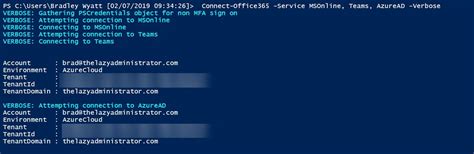 Connect to all Microsoft 365 services in a single PowerShell window.
